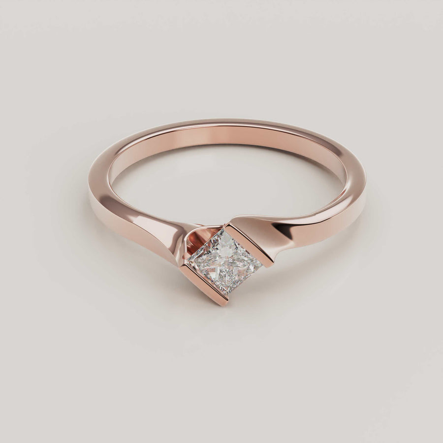 Incanto D'Amore - 18ct Gold Engagement Ring - Vucceli